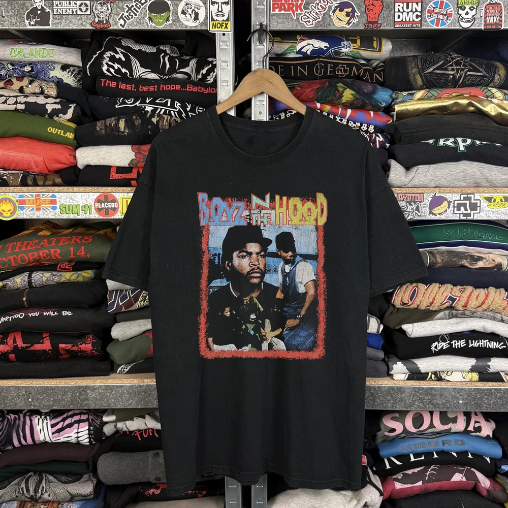 90s Boyz N The Hood , Black Tee